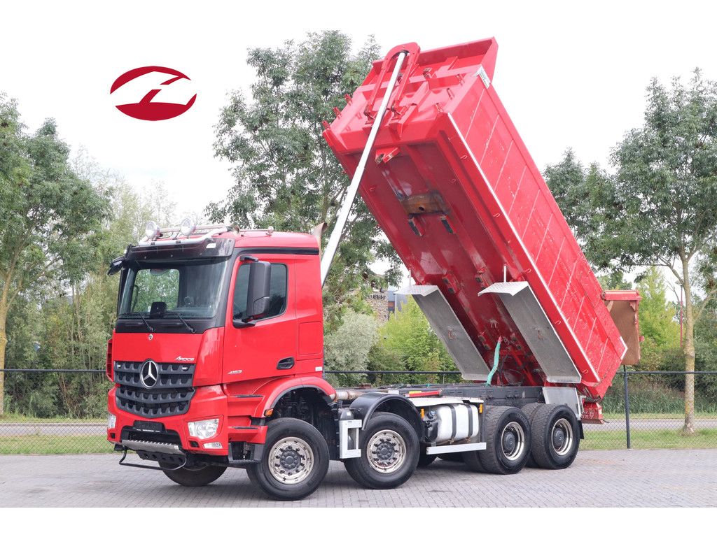 Mercedes-Benz AROCS 4153 | 8X4 | LOW KM!! | RETARDER | FULL STEEL | EURO 6
