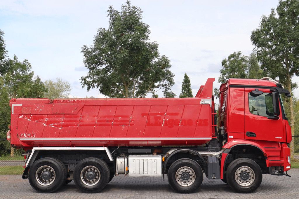Mercedes-Benz AROCS 4153 | 8X4 | LOW KM!! | RETARDER | FULL STEEL | EURO 6