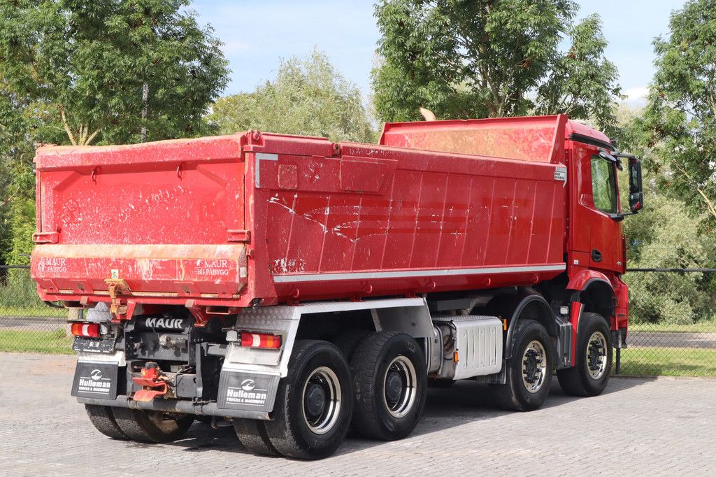 Mercedes-Benz AROCS 4153 | 8X4 | LOW KM!! | RETARDER | FULL STEEL | EURO 6