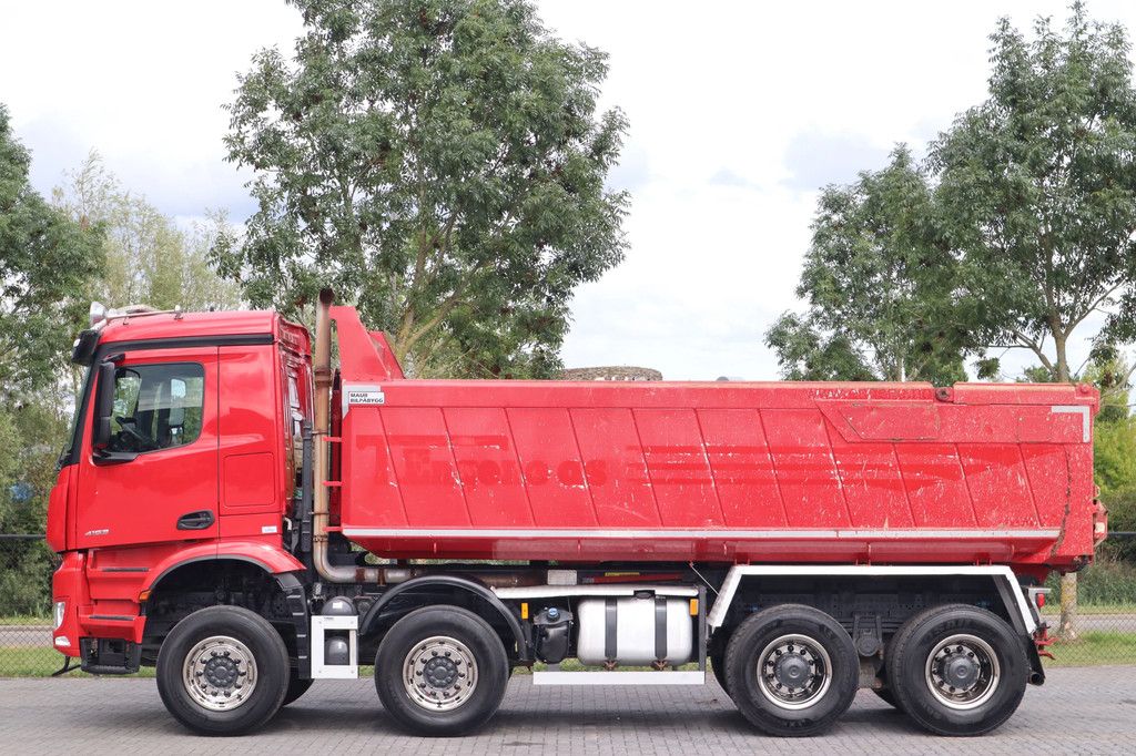 Mercedes-Benz AROCS 4153 | 8X4 | LOW KM!! | RETARDER | FULL STEEL | EURO 6
