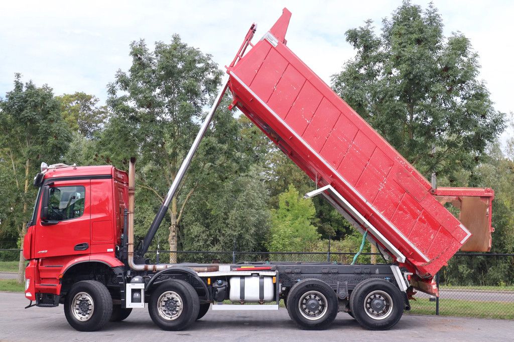 Mercedes-Benz AROCS 4153 | 8X4 | LOW KM!! | RETARDER | FULL STEEL | EURO 6