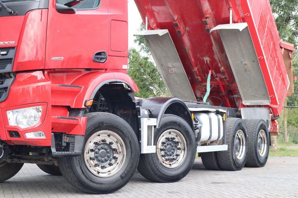 Mercedes-Benz AROCS 4153 | 8X4 | LOW KM!! | RETARDER | FULL STEEL | EURO 6