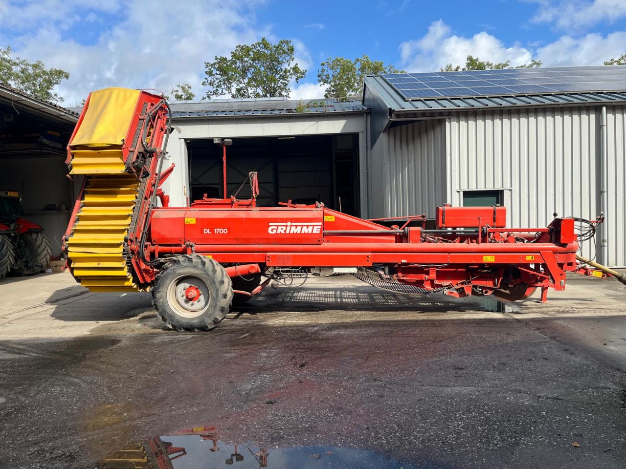 Getrokken aardappel rooier - Grimme DL 1700- rooimachine - pota