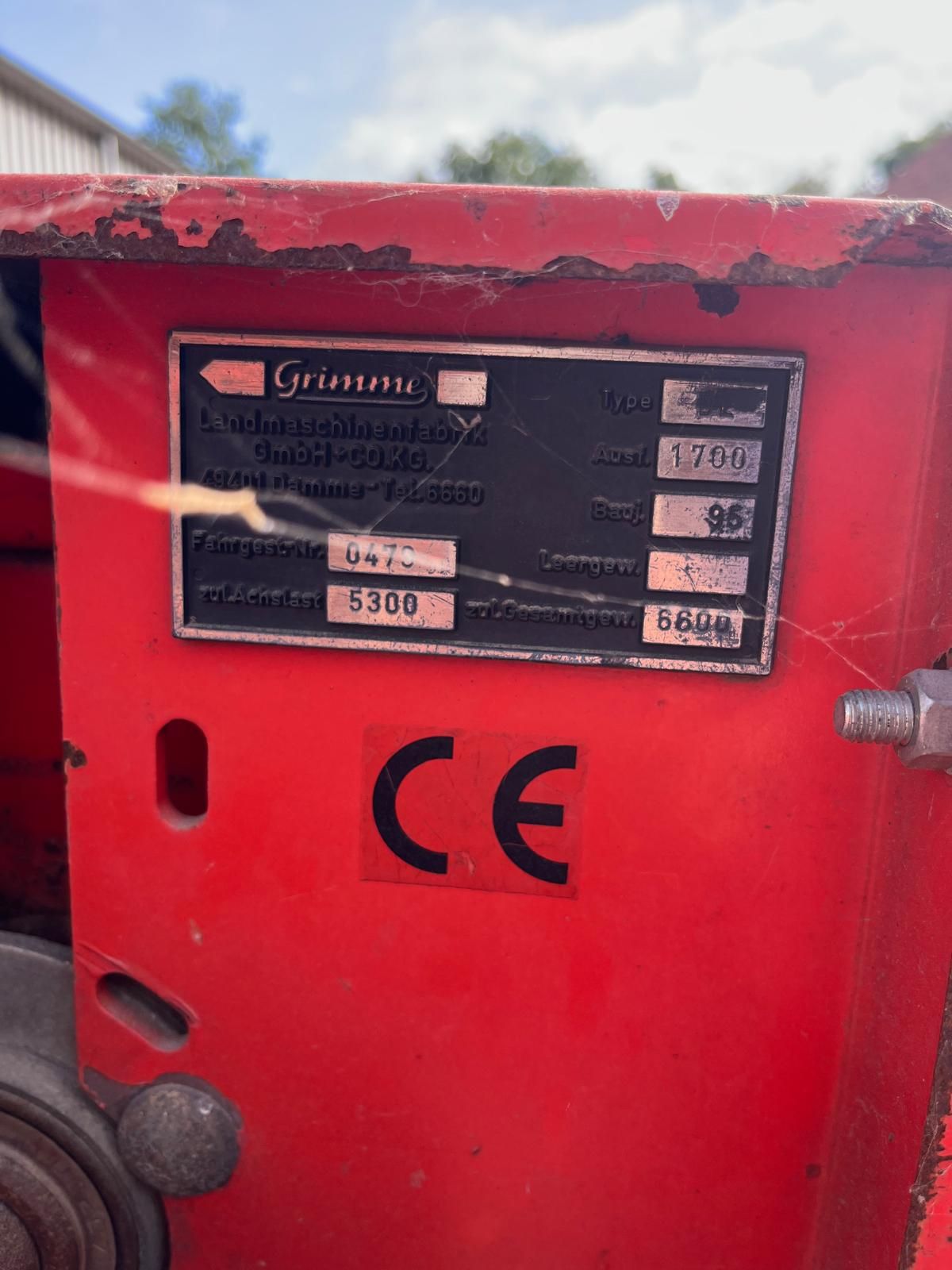 Getrokken aardappel rooier - Grimme DL 1700- rooimachine - pota