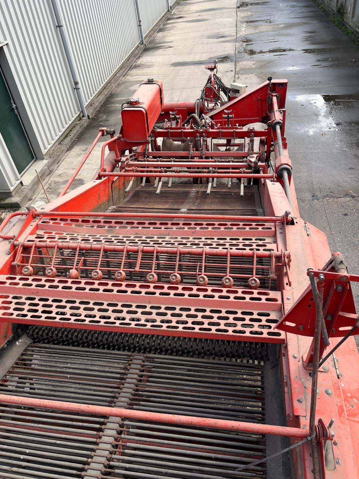 Getrokken aardappel rooier - Grimme DL 1700- rooimachine - pota