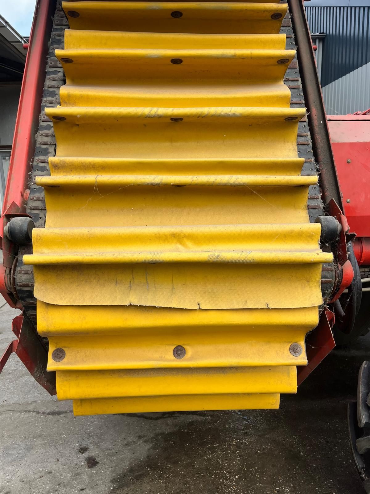 Getrokken aardappel rooier - Grimme DL 1700- rooimachine - pota