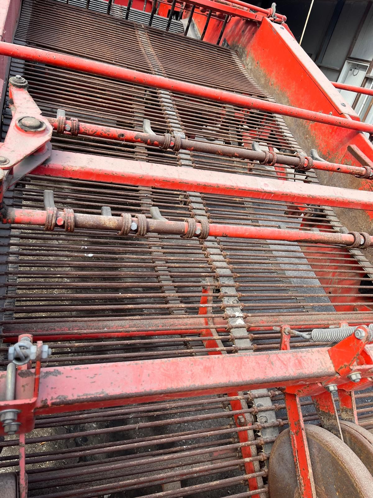 Getrokken aardappel rooier - Grimme DL 1700- rooimachine - pota