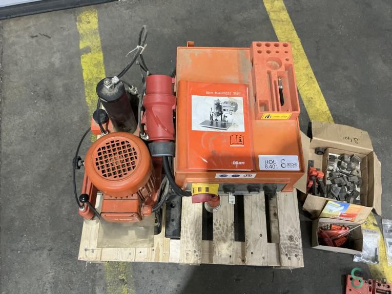 Schanierboormachines/inkroos boormachines Blum Minipress MSP