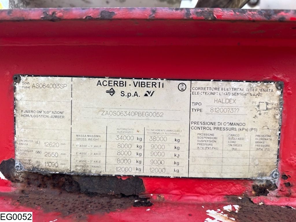 Acerbi Gas 50.920 L, LPG GPL gas tank, Gaz, 1 Compartment