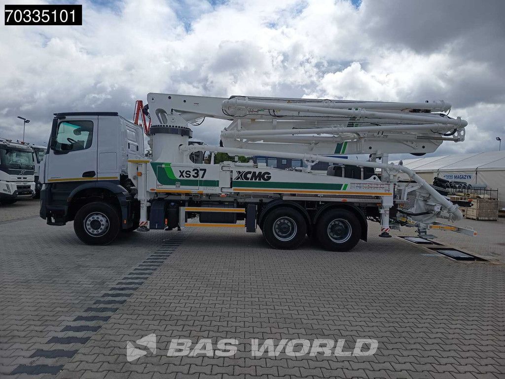 Mercedes Arocs Arocs 2840 6X4 NEW! 36 mtrs XCMG XS37 concrete pump Full steel Big-Axle Euro 6