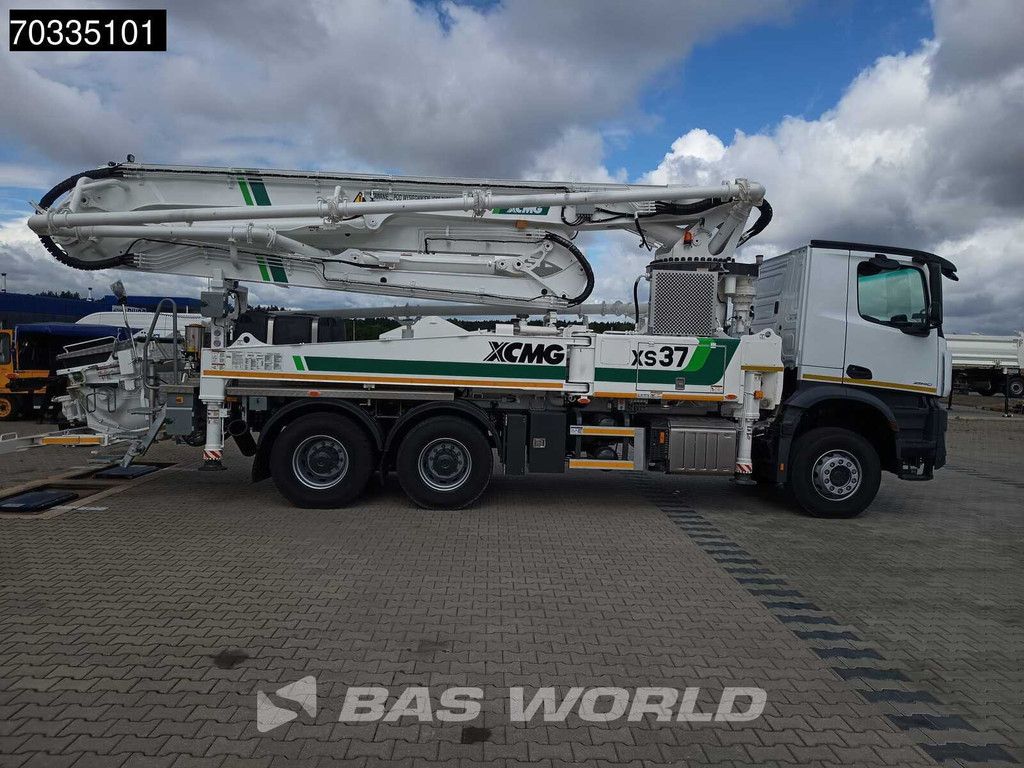 Mercedes Arocs Arocs 2840 6X4 NEW! 36 mtrs XCMG XS37 concrete pump Full steel Big-Axle Euro 6