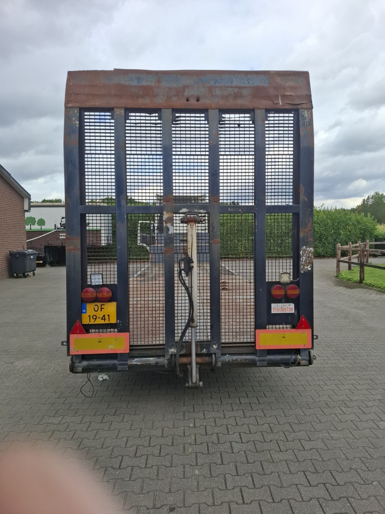 Nooteboom dieplader oplegger
