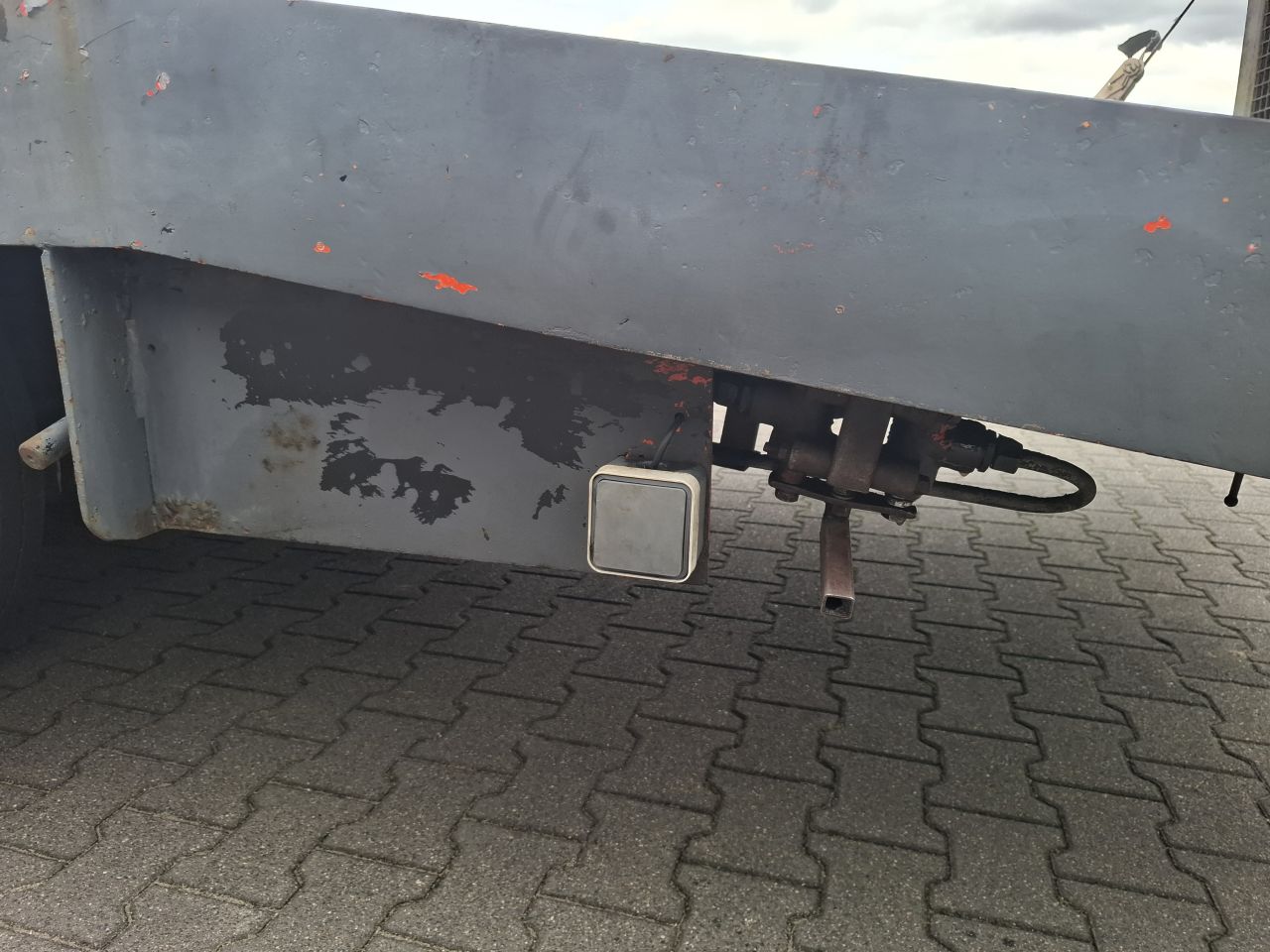 Nooteboom dieplader oplegger