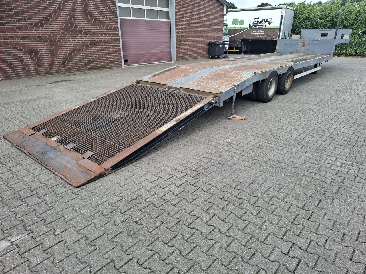 Nooteboom dieplader oplegger