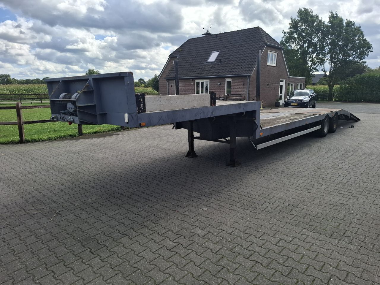 Nooteboom dieplader oplegger