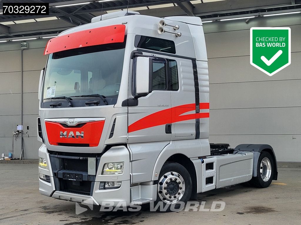 MAN TGX 18.500 4X2 XXL Retarder Full-Air 2x Tanks Standklima ACC Alcoa's