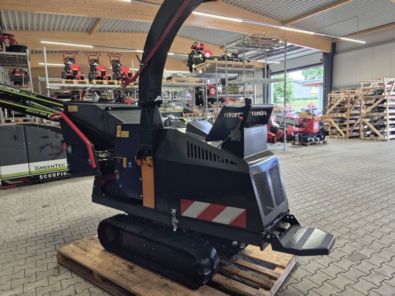Först TR6 Holzhacker /Holzhäcksler mit Dieselmotor und Kettenfahrwerk