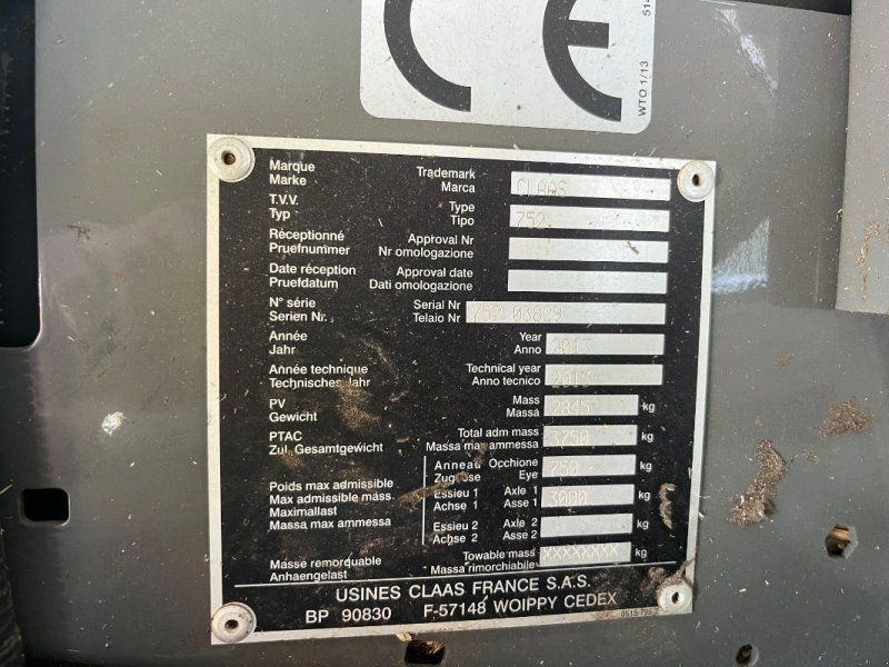 Claas Variant 385 RC