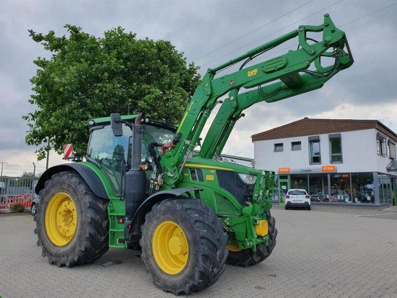 John Deere 6R 185 CommandPRO + Frontlader 663R