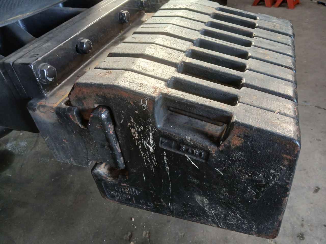 Case gewichten 47 kilo