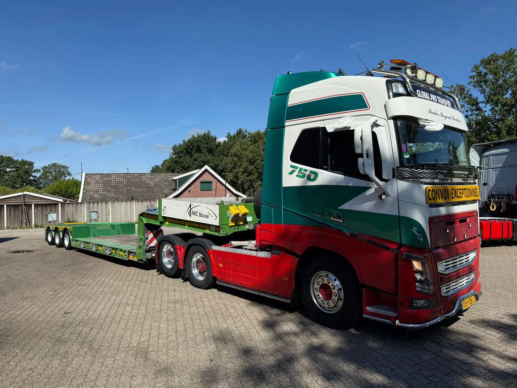 Faymonville MEGAMAX 3 Stuurassen Extendable 3.5M NL Trailer APK/TUV 30-03-2027