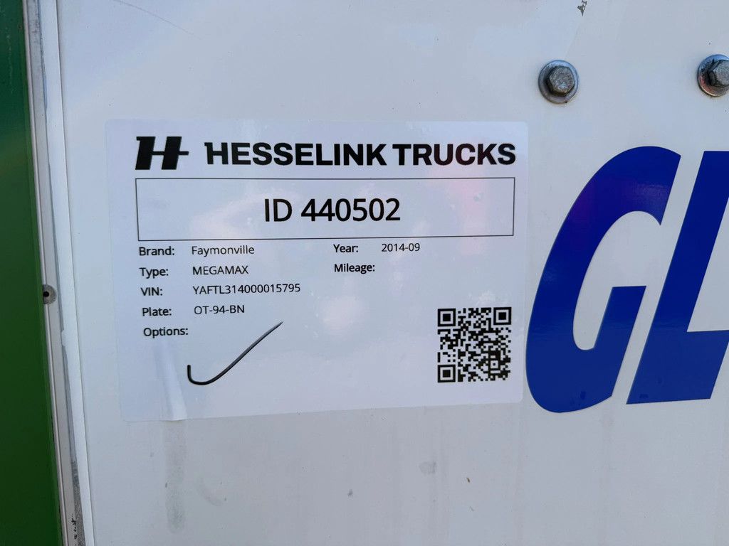Faymonville MEGAMAX 3 Stuurassen Extendable 3.5M NL Trailer APK/TUV 30-03-2027