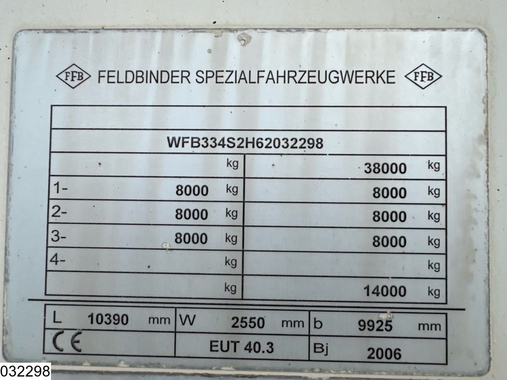 Feldbinder Silo 40.000 L, 1 Comp