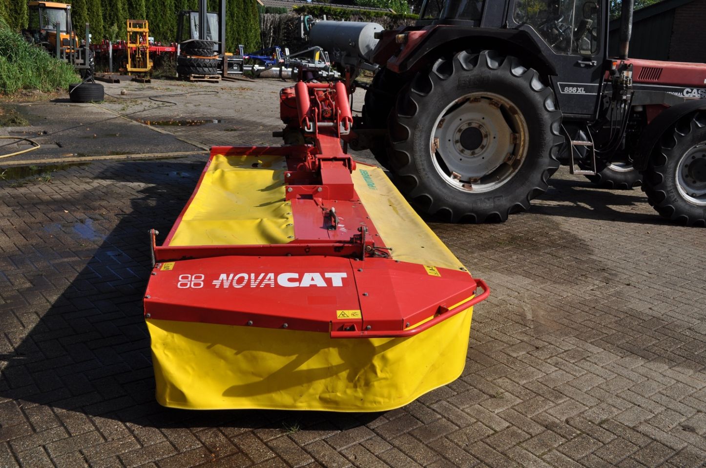 Pottinger schijvenmaaier met kneuzer