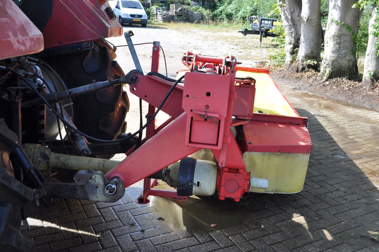 Pottinger schijvenmaaier met kneuzer