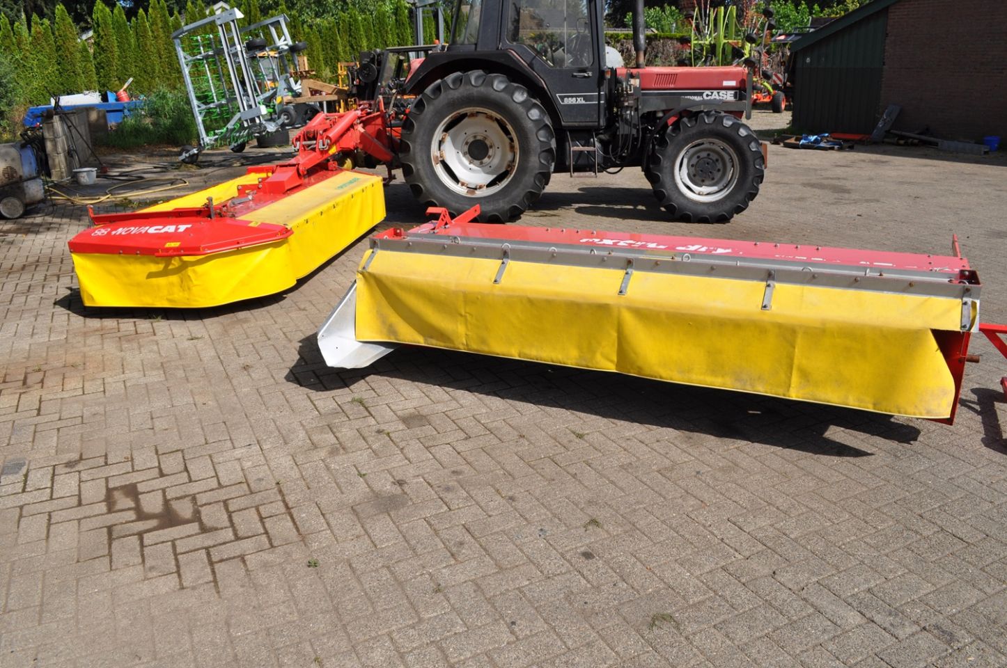 Pottinger schijvenmaaier met kneuzer