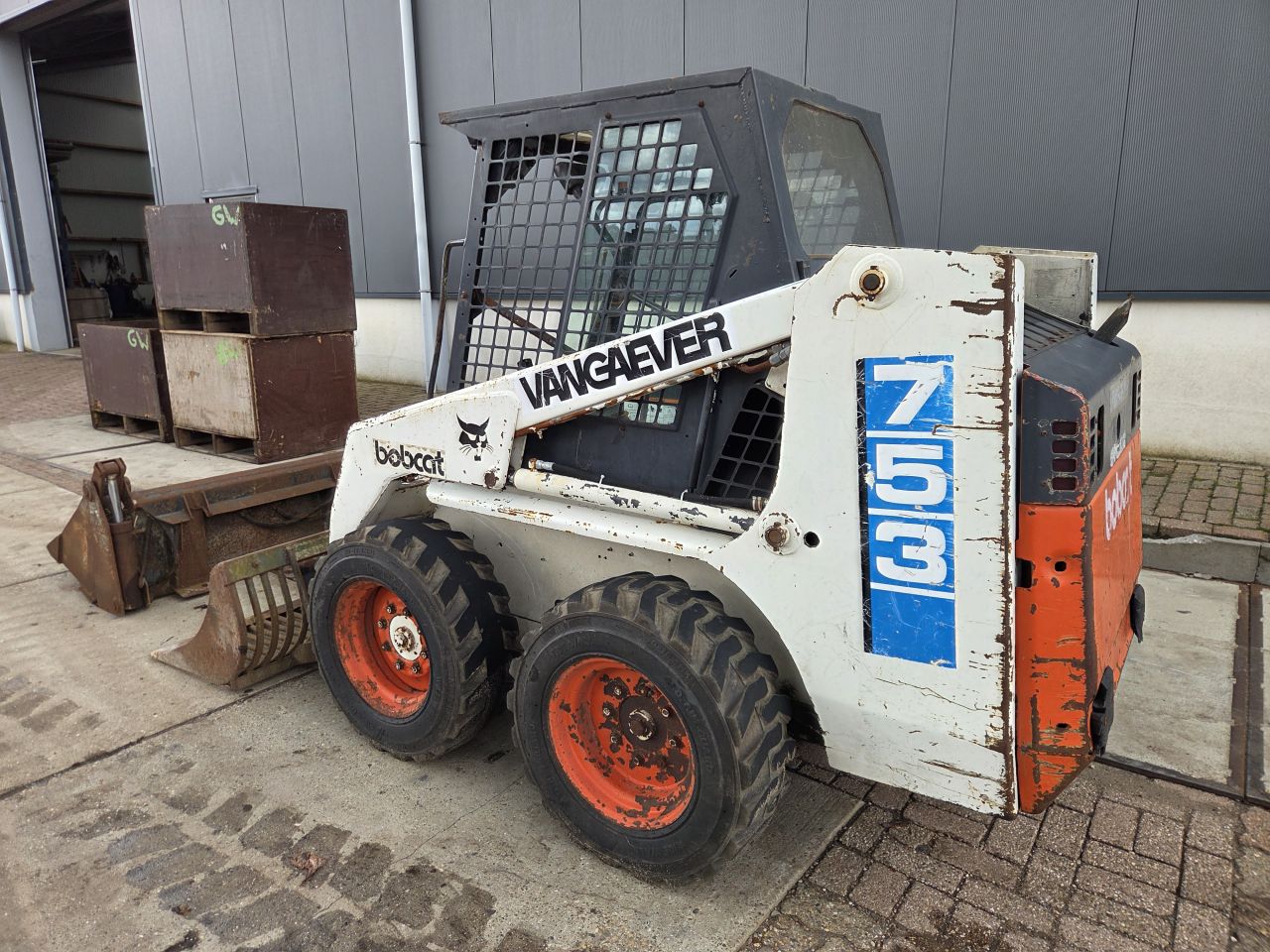 Bobcat 753 schranklader