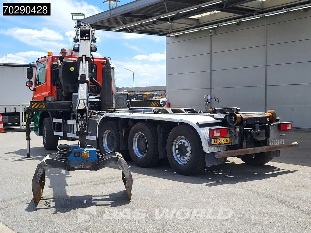 Ginaf GINAF X6 4336CHFE 8X6 NL-Truck 8x6 Tajfun L170 Z3 Crane + VDL S-25-6200 containersystem Lift+Steering axle