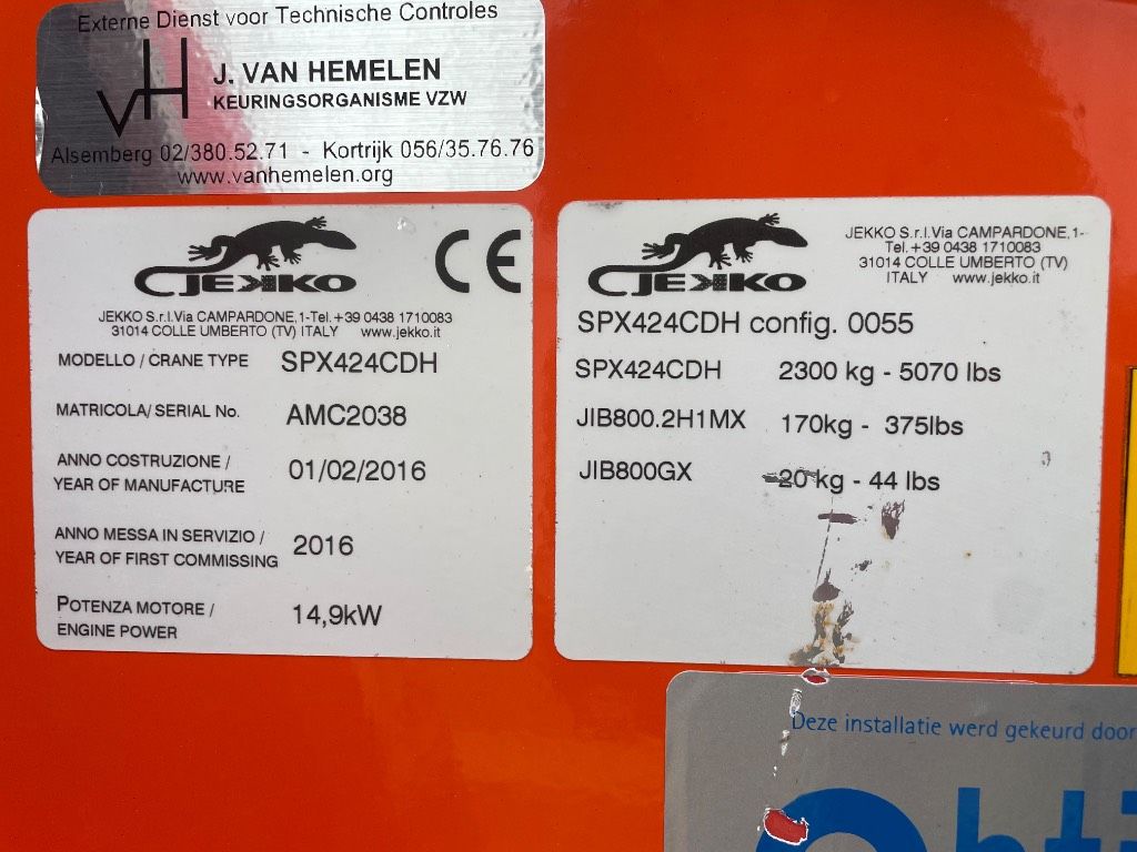 Jekko SPX 424 CDH