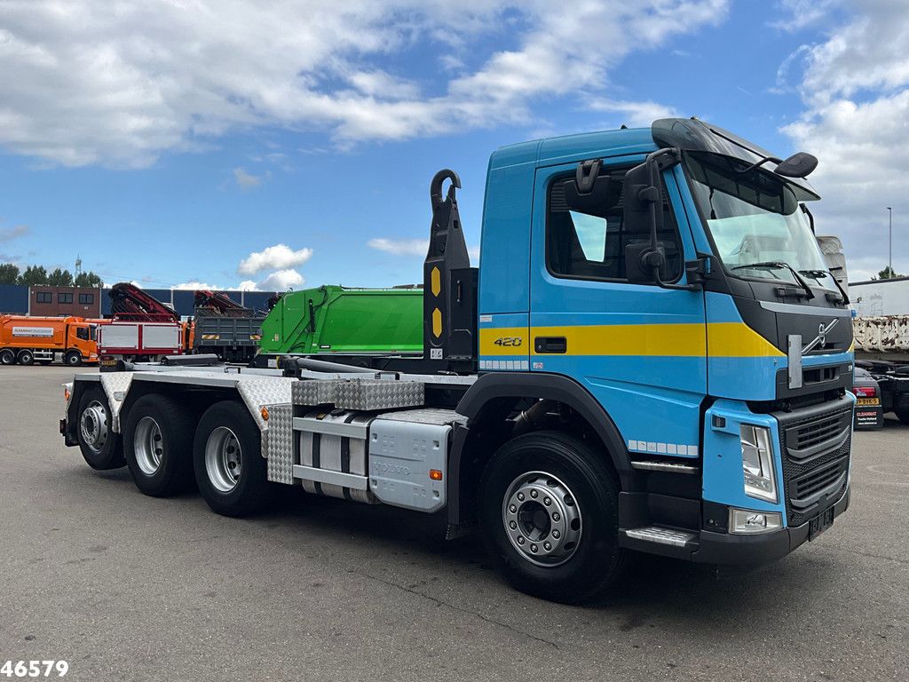 Volvo FM 420 8x4 Euro 6 26 Ton haakarmsysteem