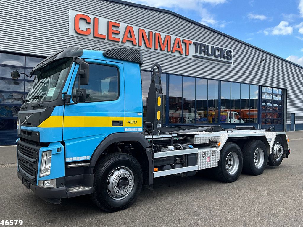Volvo FM 420 8x4 Euro 6 26 Ton haakarmsysteem