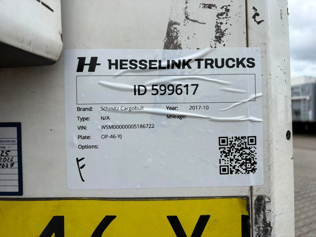 Schmitz Cargobull N/A Thermo King SLXi Multi temp Spectrum NL Trailer APK/TUV 07-2027