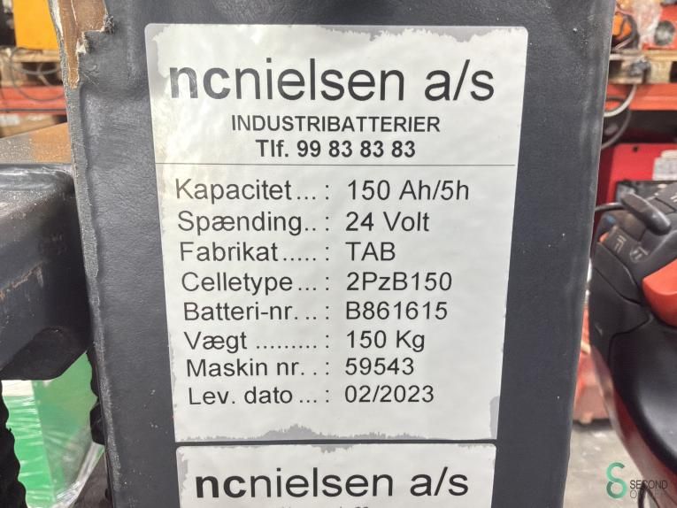 Stapler Elektrisch Linde D08 2016