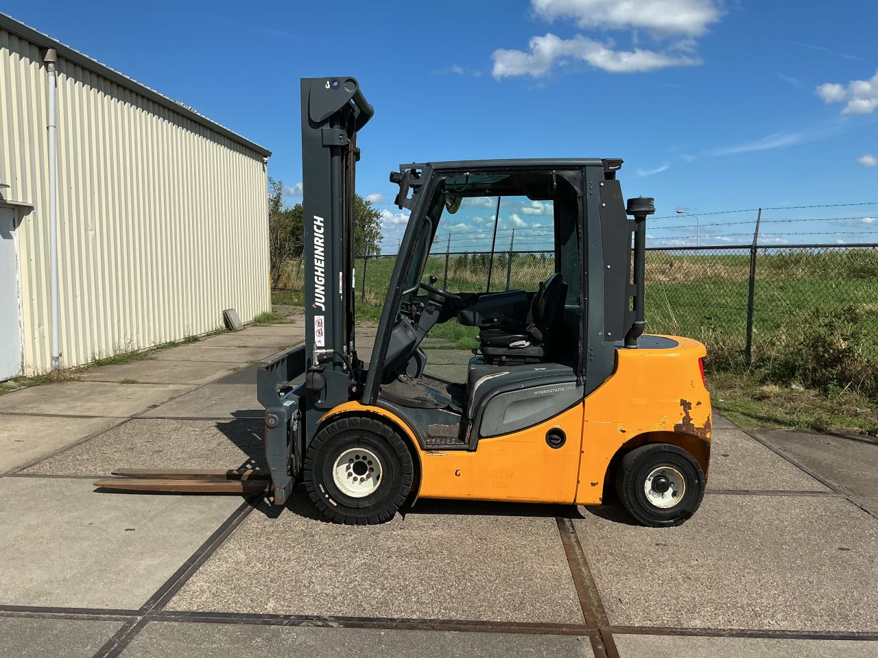 Te koop Heftruck Jungheinrich DFG 430 S Diesel 2014