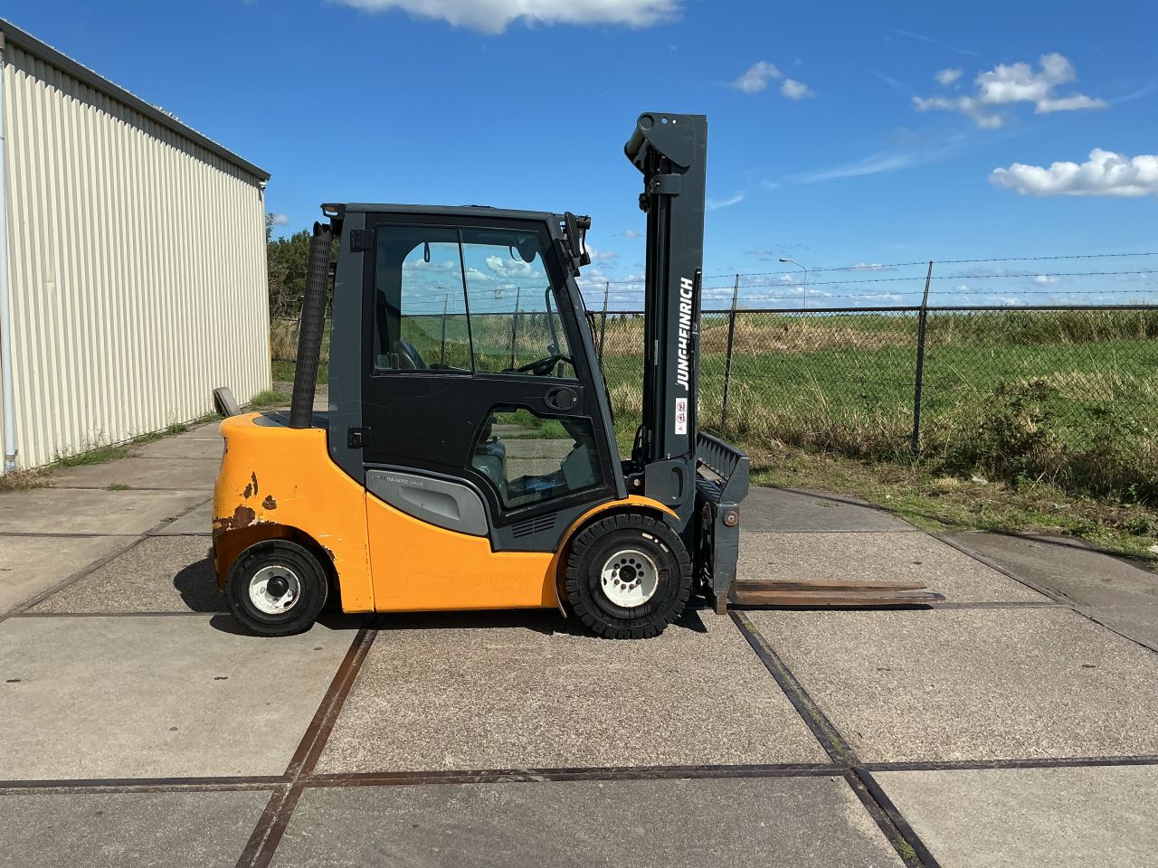 Te koop Heftruck Jungheinrich DFG 430 S Diesel 2014