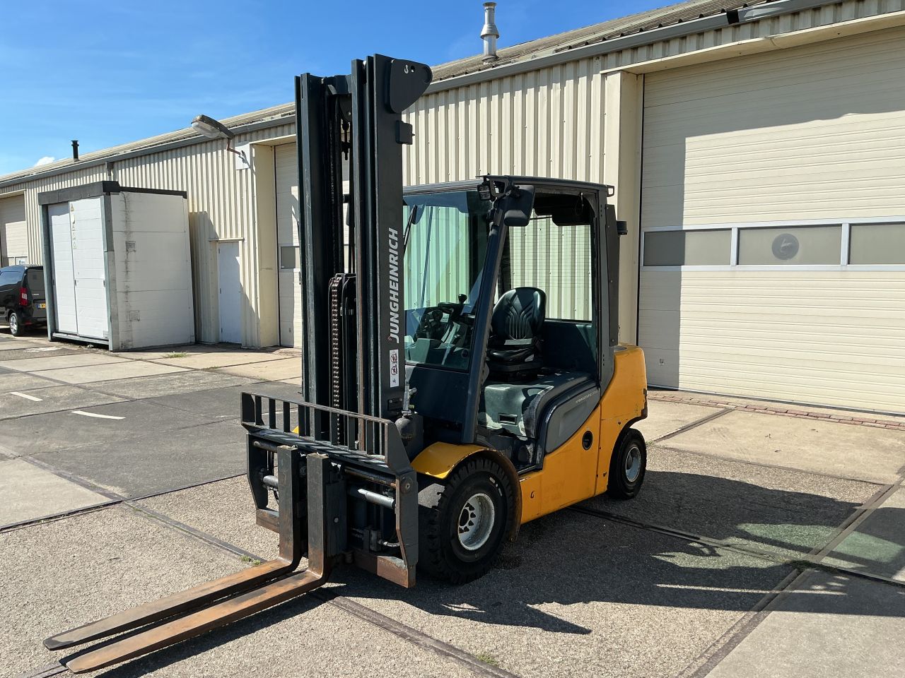 Te koop Heftruck Jungheinrich DFG 430 S Diesel 2014