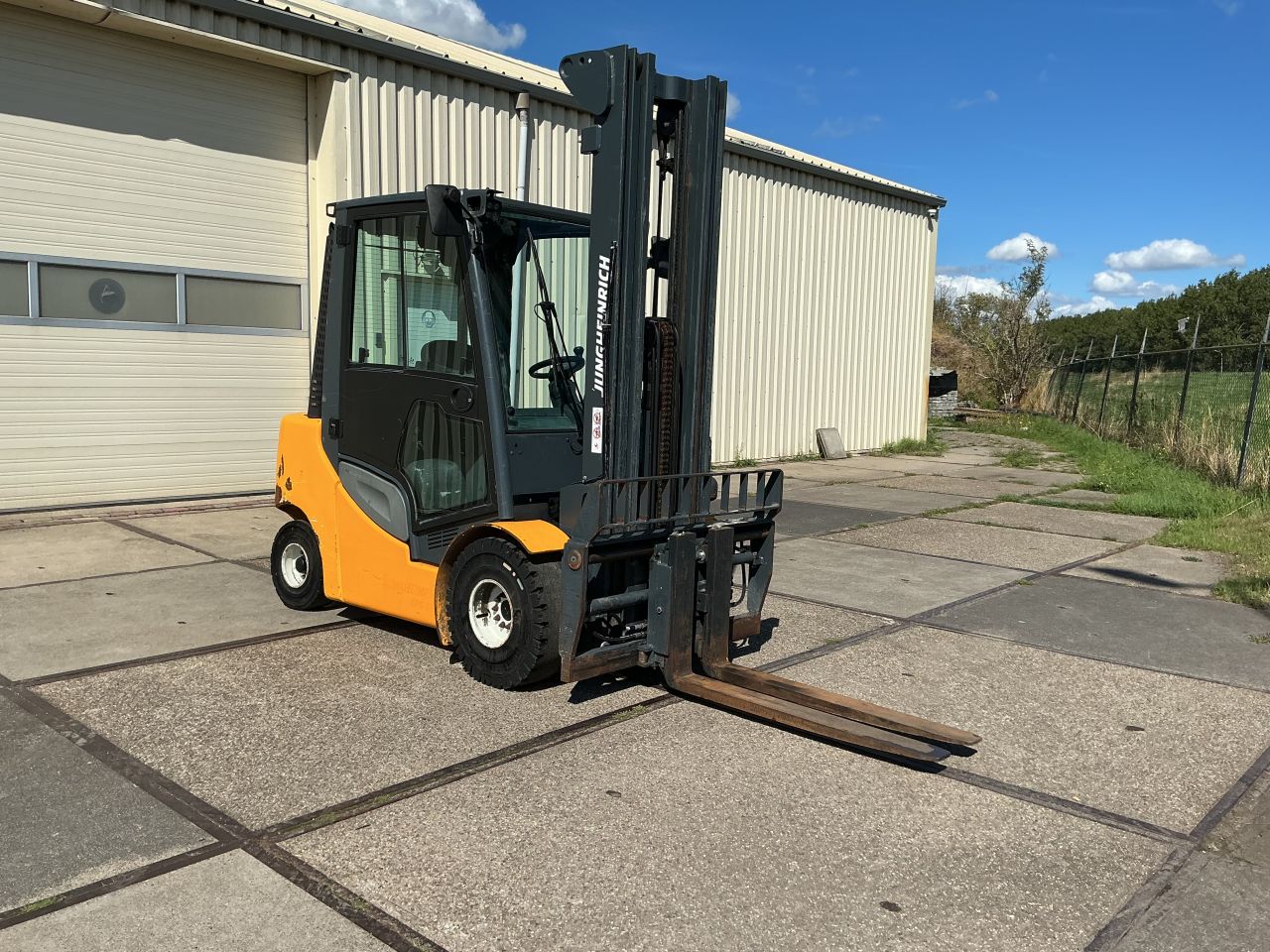 Te koop Heftruck Jungheinrich DFG 430 S Diesel 2014