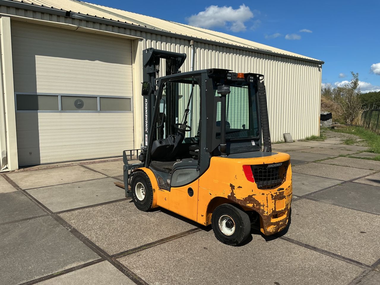 Te koop Heftruck Jungheinrich DFG 430 S Diesel 2014