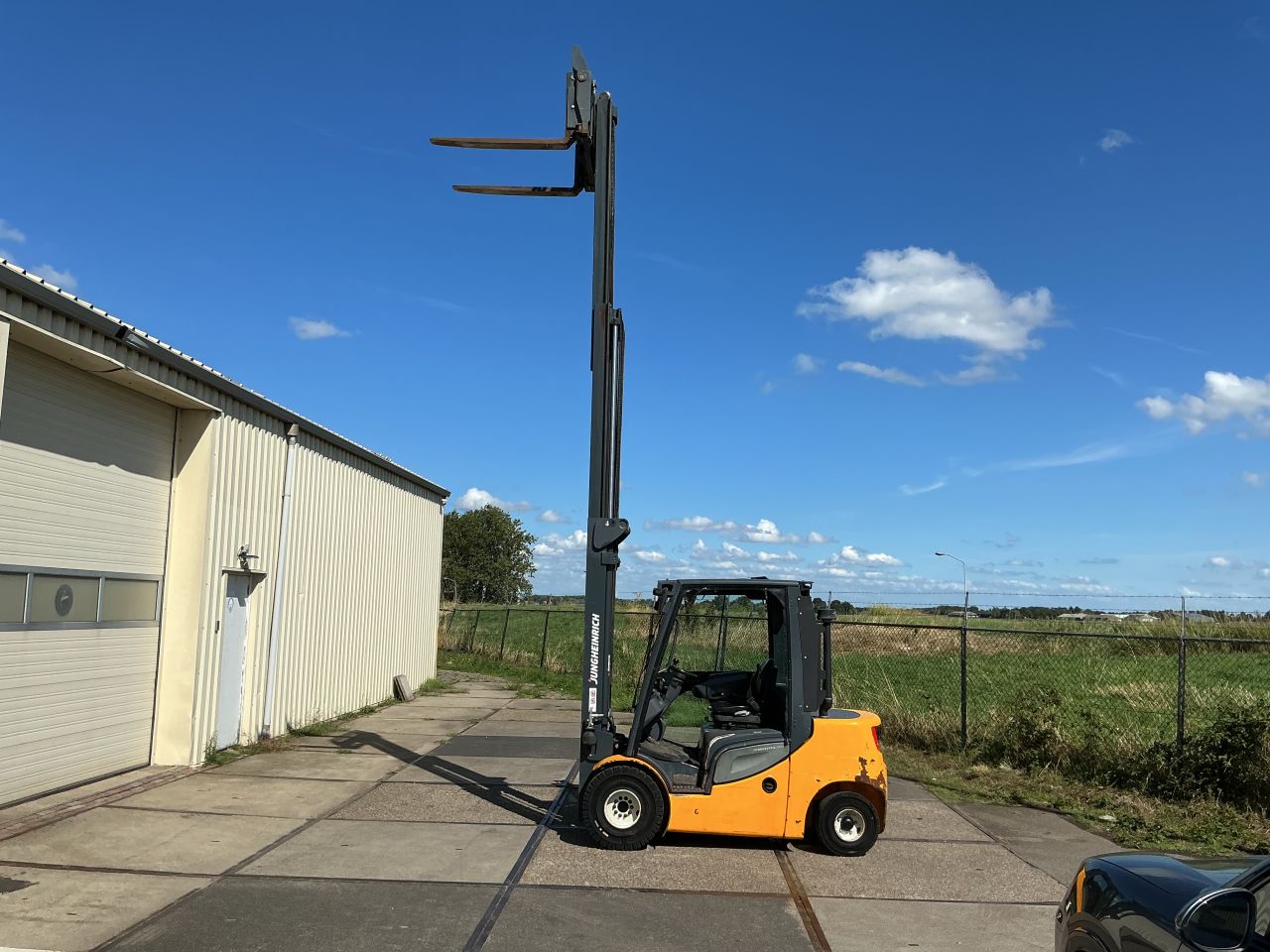 Te koop Heftruck Jungheinrich DFG 430 S Diesel 2014