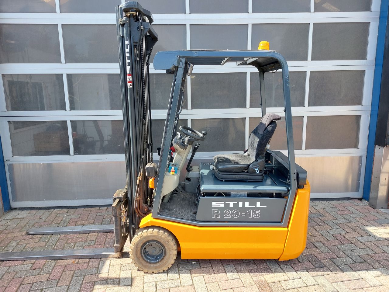 Still R20-15 triplex sideshift vork spreider 2005