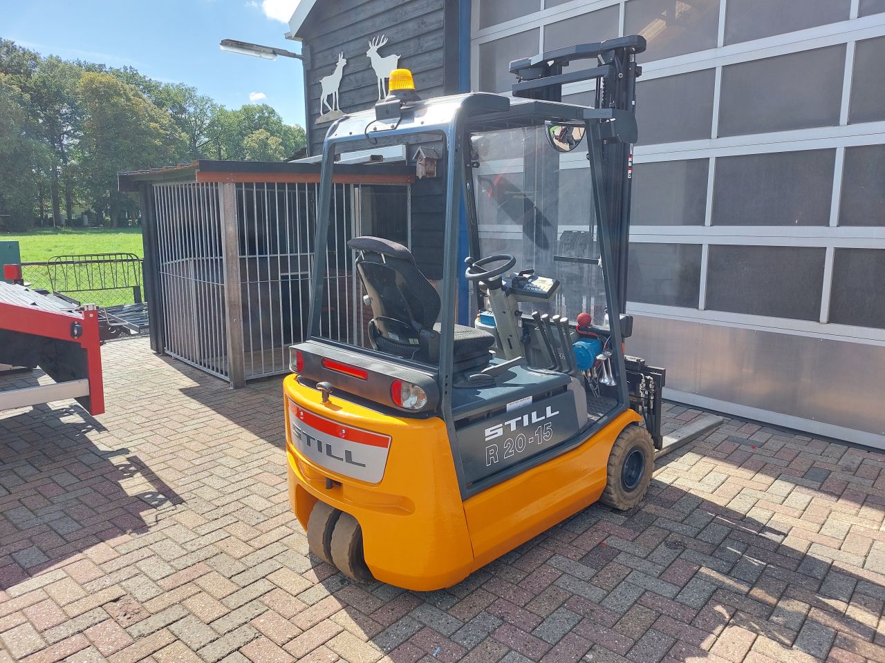 Still R20-15 triplex sideshift vork spreider 2005
