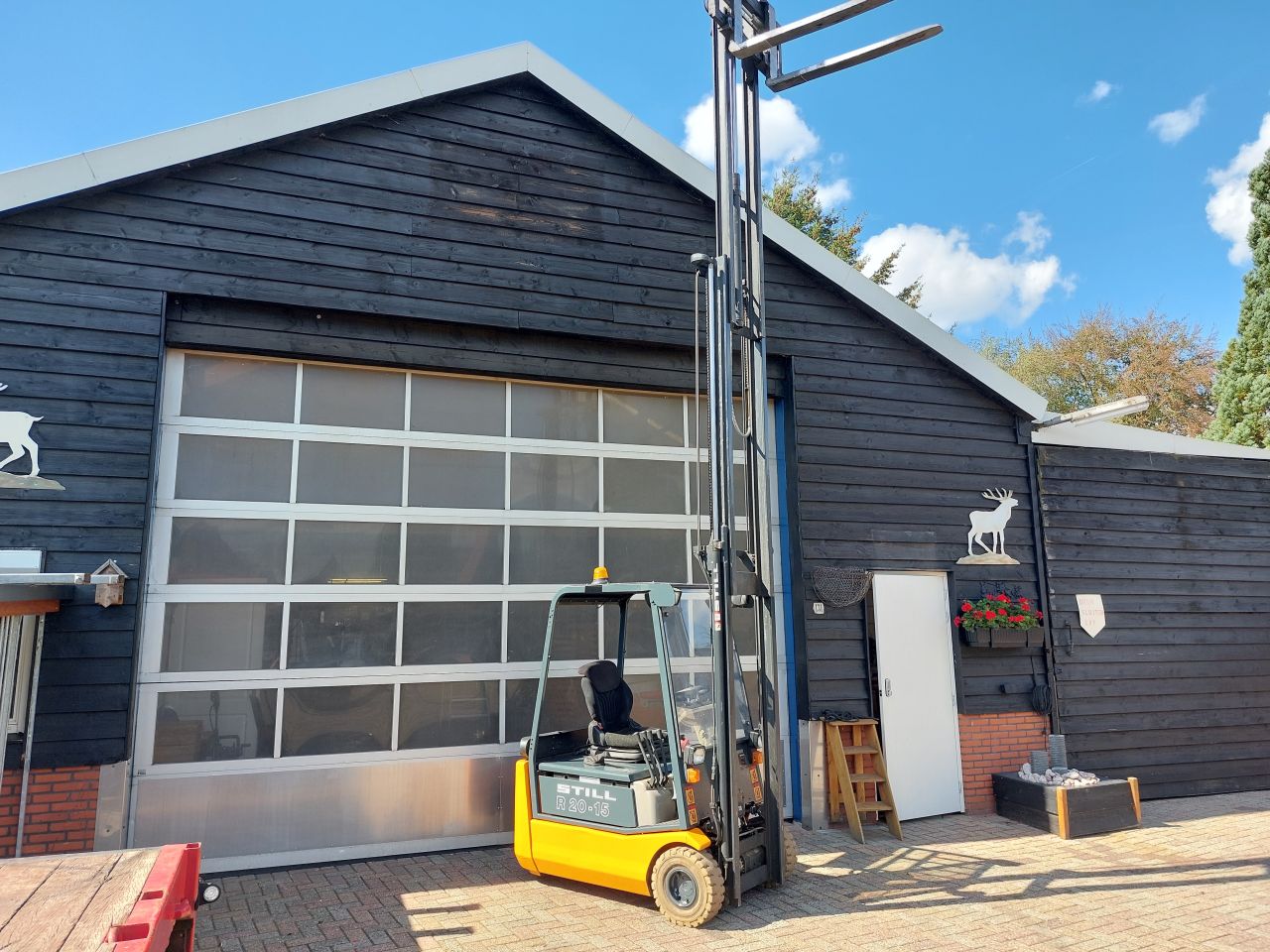 Still R20-15 triplex sideshift vork spreider 2005