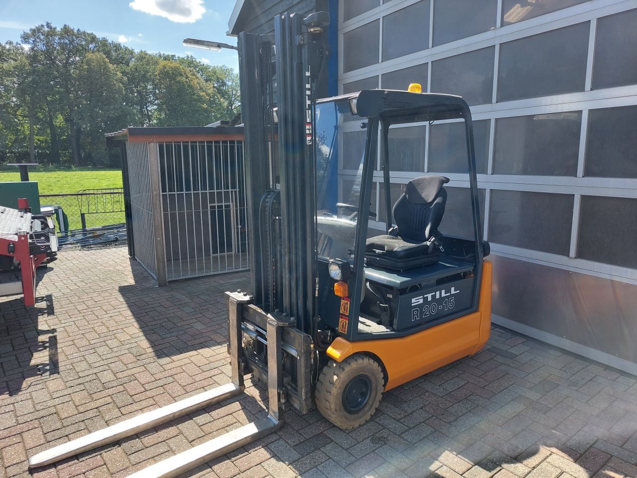 Still R20-15 triplex sideshift vork spreider 2005