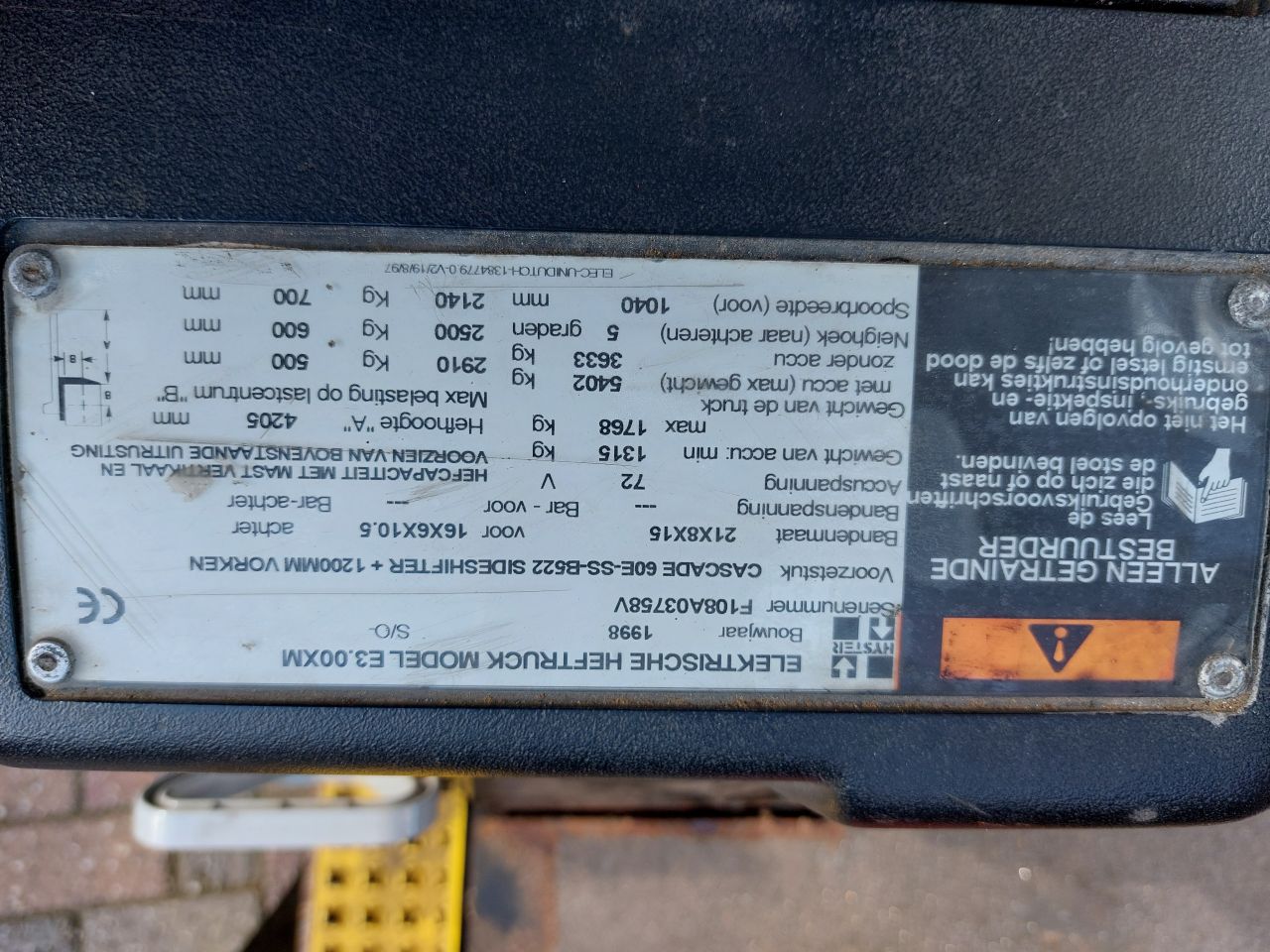 Hyster E3.00XM