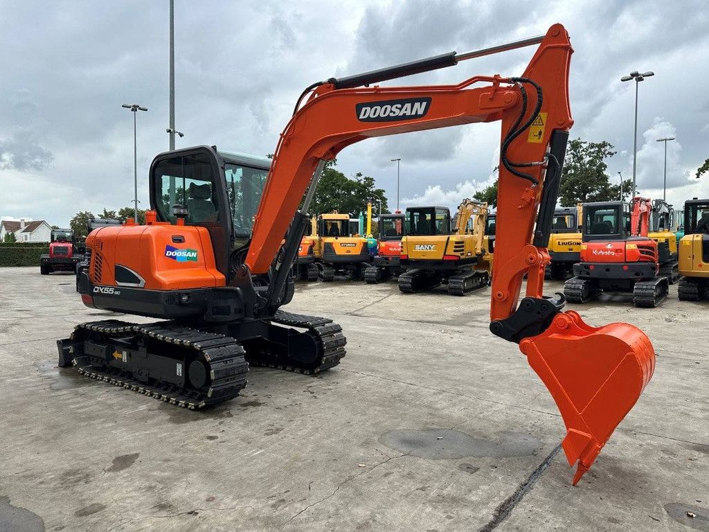 Rupsgraafmachine Doosan DX55-9C Diesel 36.2kW 2018