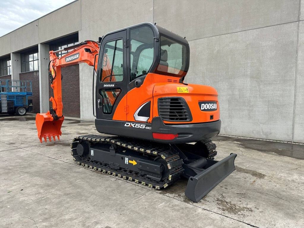 Rupsgraafmachine Doosan DX55-9C Diesel 36.2kW 2018